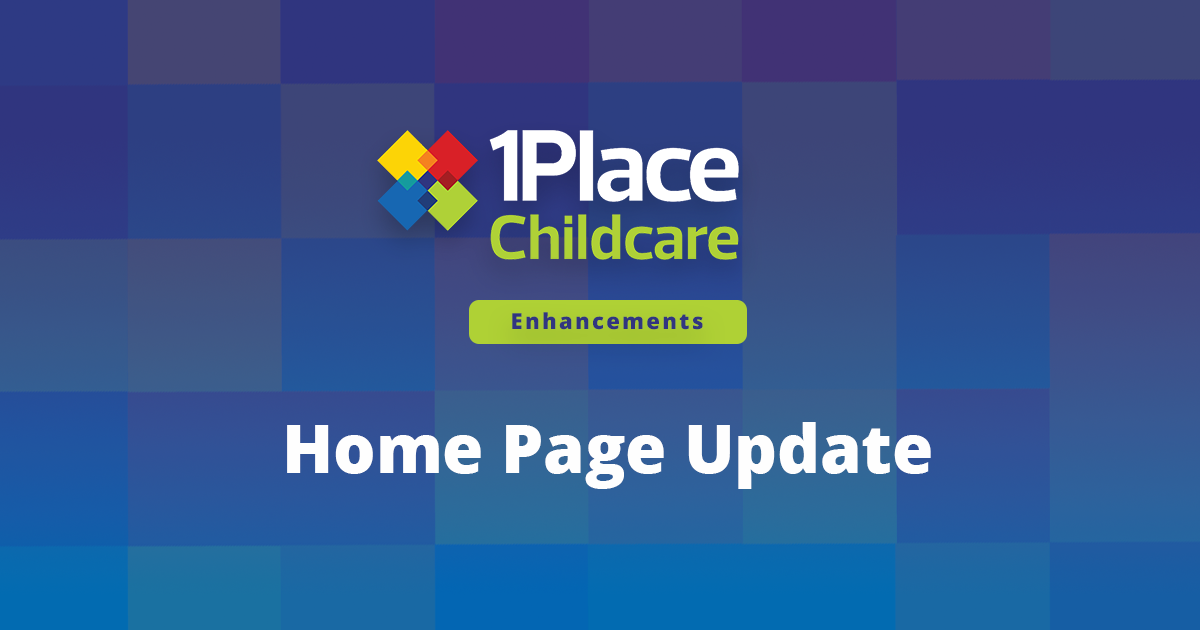 Home Page Update: Your Numbers, Your Way, On One Page
